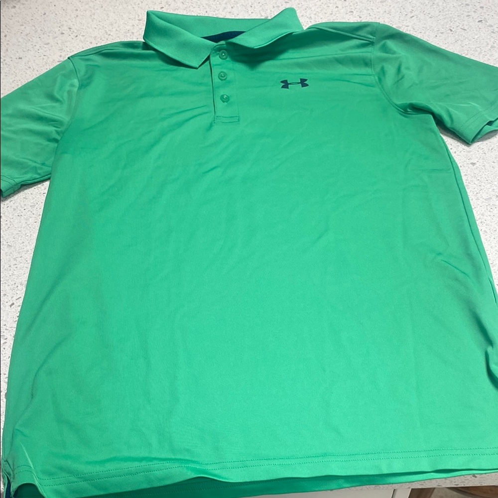 Under Armour Vibrant Green Polo